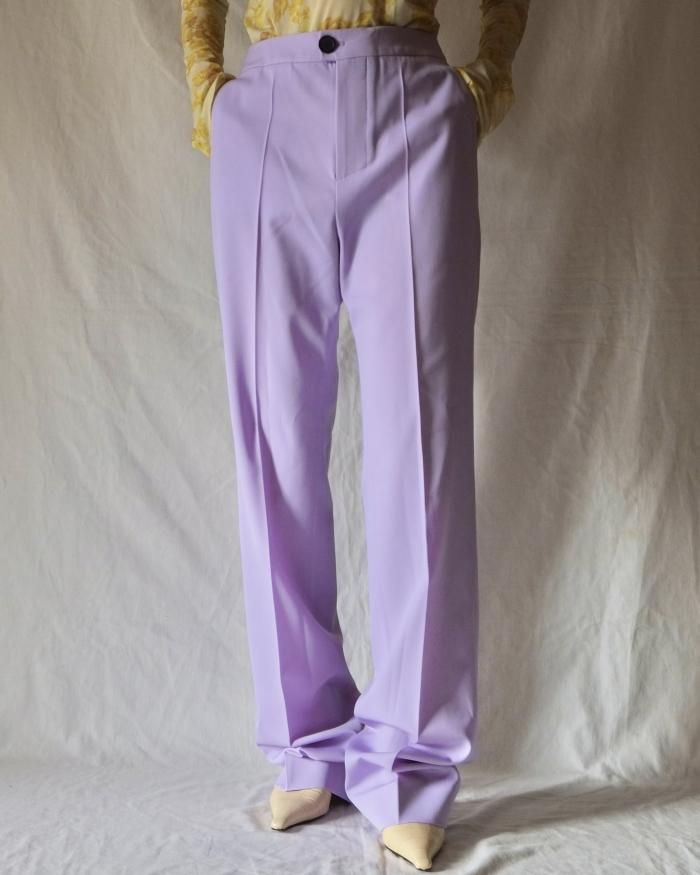 KWAIDAN EDITIONS:STRAIGHT LEG TROUSERS - LILAC - ORANN 通販 KWAIDAN EDITIONS:STRAIGHT LEG TROUSERS - LILAC - ORANN 通販