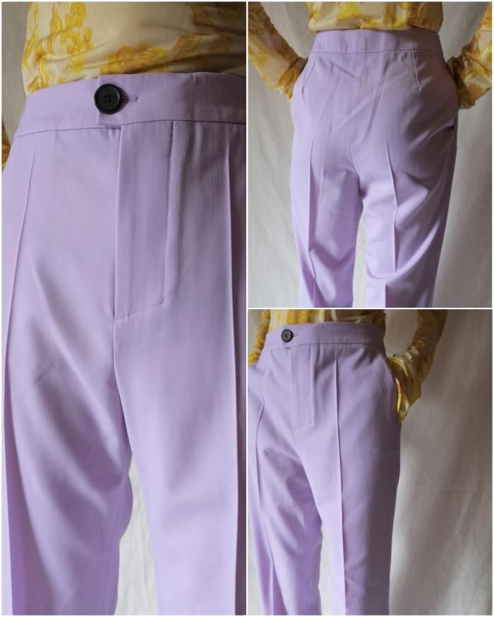 KWAIDAN EDITIONS:STRAIGHT LEG TROUSERS - LILAC - ORANN 通販 KWAIDAN EDITIONS:STRAIGHT LEG TROUSERS - LILAC - ORANN 通販