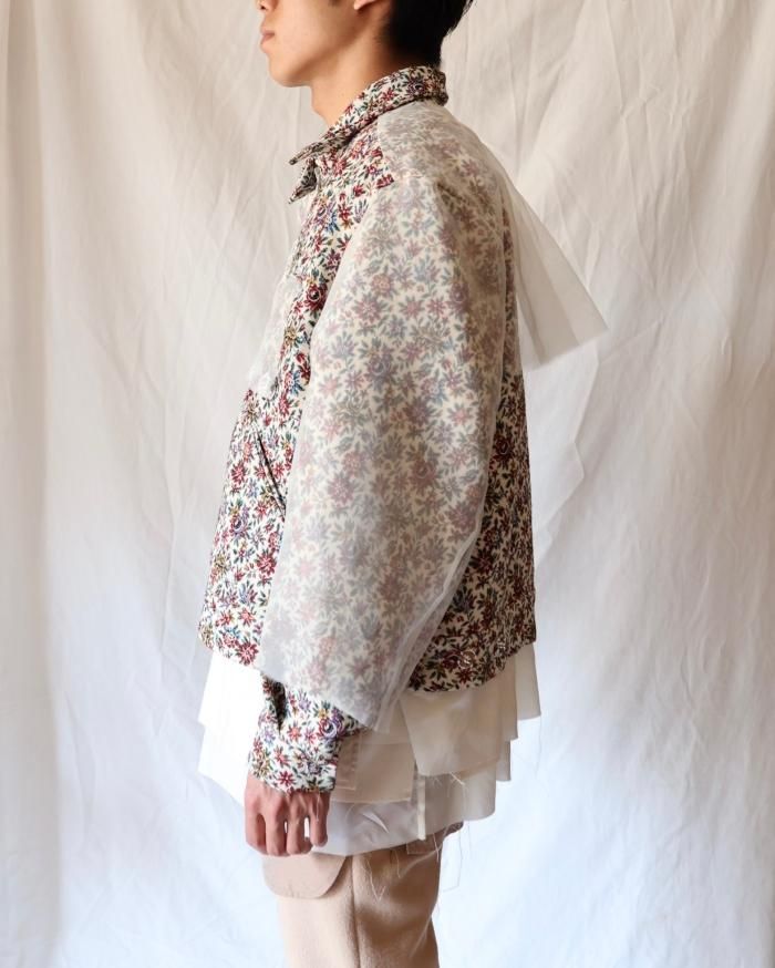 Midorikawa： FLOWER JACKET - WHITE - ORANN 通販サイト