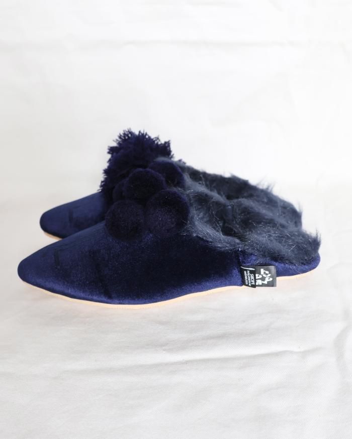 Midorikawa: NGAP BABOCHE VELVET - NAVY - ORANN 通販サイト Midorikawa: NGAP BABOCHE VELVET - NAVY - ORANN 通販サイト