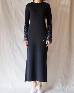マメ クロゴウチGeometric Ribbed Knitted Dress ロングワンピース 開店記念セール！