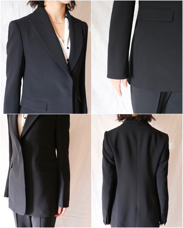 Mame Kurogouchi：Suit Jacket - BLACK - ORANN 通販サイト