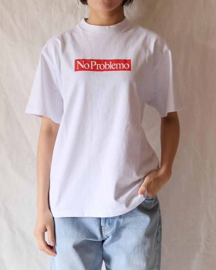 Tシャツ・カットソー ARIES W MINI PROBLEMO SS TEE WHITE ARIW3FRTS017WH ARIES Problemo Supremo Tee - White | THEROOM Barcelona