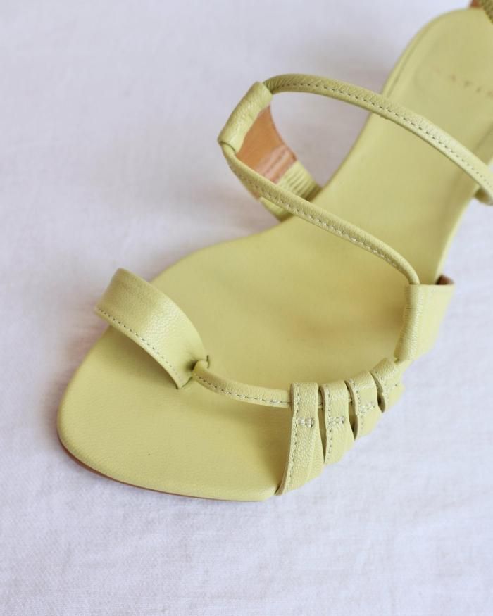 KATIM： CHILTERN Sandal - YELLOW - ORANN ONLINE SHOP