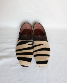 WALES BONNEREARTH LOAFER - ZEBRA