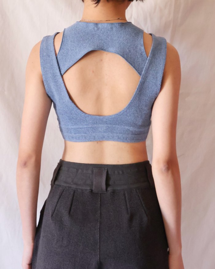 ☆【日本製】☆ FUMIKA_UCHIDA Milano Rib Cropped Top - esdinamic.com