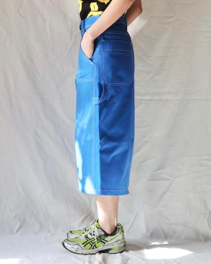 Meryll Rogge：SHORT WORKWEAR SKIRT - BLUE - ORANN 通販サイト