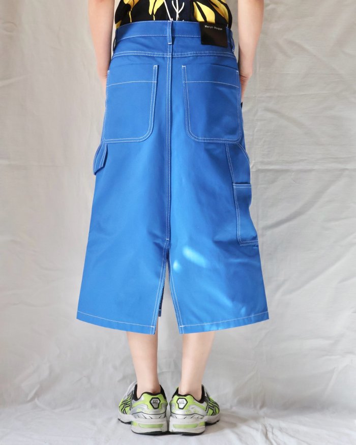 Meryll Rogge：SHORT WORKWEAR SKIRT - BLUE - ORANN 通販サイト