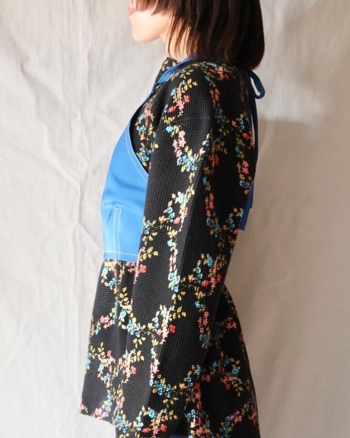 meryll roggeメッシュトップス MERYLL ROGGE ツイル トップ | ブラック | FARFETCH JP