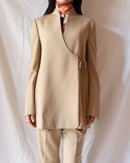 驚きの価格 【完売品】Silk Double Breasted Jacket Mando テーラード