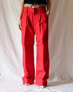 Meryll RoggePLEATED TROUSERS - RED