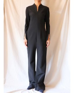 Mame KurogouchiAcetate Polyester Jump Suit - BLACK