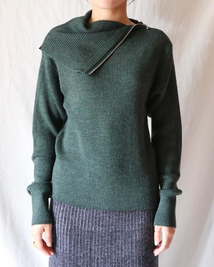 【在庫僅少】 - ZIP OPEN WITH NECK ：TURTLE pelleq FOREST 通販サイト ORANN - トップス