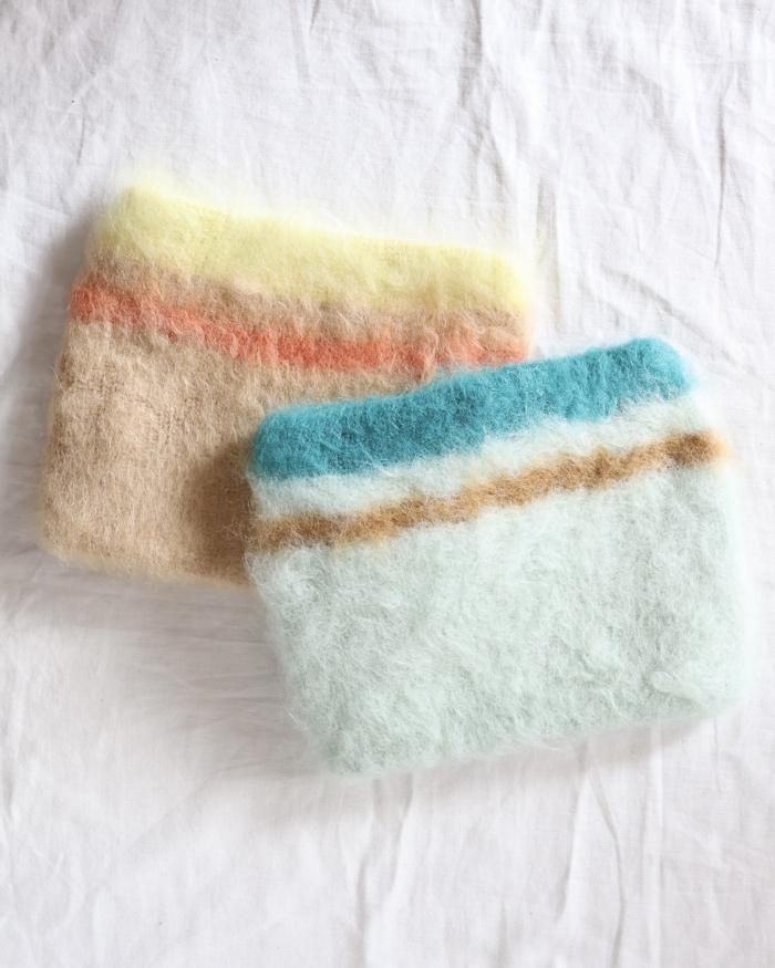 FUMIKA UCHIDA: MOHAIR ALPACA BLEND KNITTED NECK WARMER FUMIKA UCHIDA: MOHAIR ALPACA BLEND KNITTED NECK WARMER