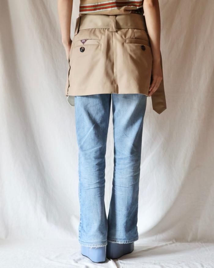 Meryll Rogge:TRENCH SKIRT - SAND - ORANN ONLINE SHOP Meryll Rogge:TRENCH SKIRT - SAND - ORANN ONLINE SHOP
