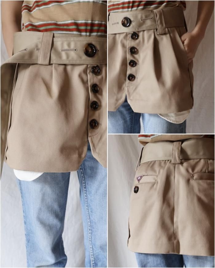 Meryll Rogge:TRENCH SKIRT - SAND - ORANN ONLINE SHOP Meryll Rogge:TRENCH SKIRT - SAND - ORANN ONLINE SHOP