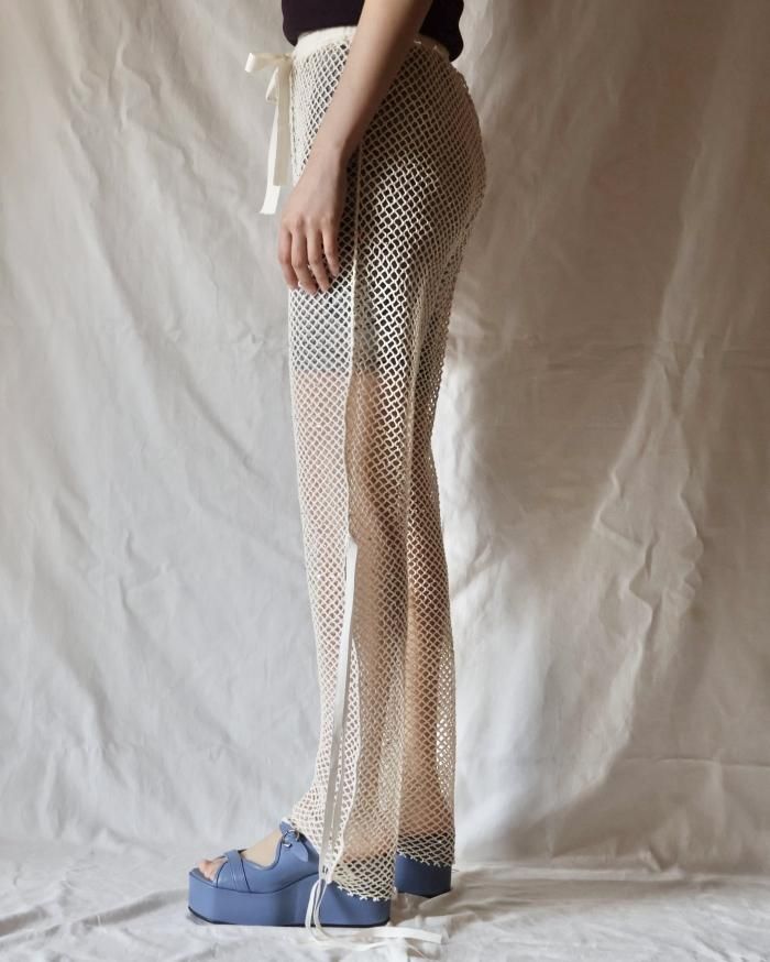 当店の記念日 - IVORY - PANTS MESH Midorikawa：SEQUIN ORANN SHOP ONLINE パンツ