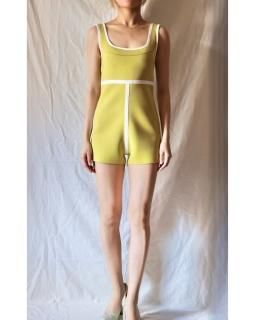 FUMIKA UCHIDAURETHANE SHORT JHON - YELLOW