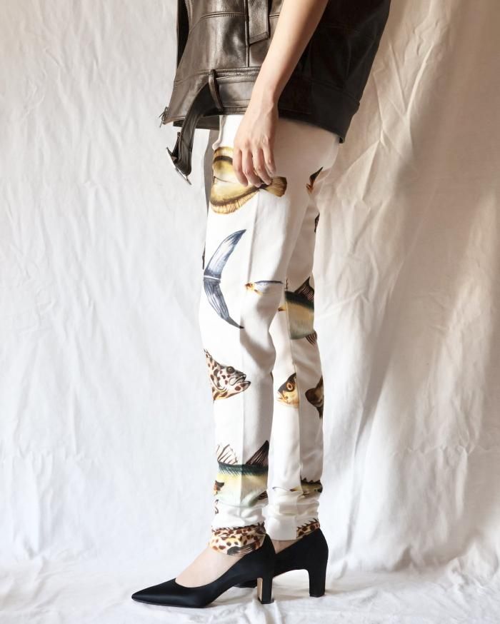 レッグウェア hooked vintage original fish pants HOOKED VINTAGE：FISH PANTS - ORANN ONLINE SHOP - ORANN