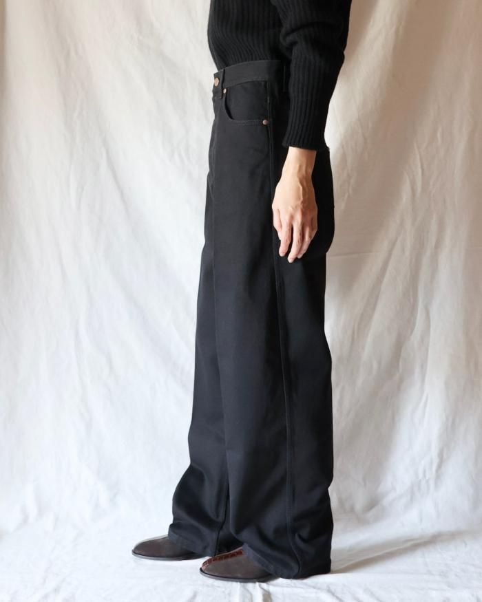 Cristaseya:HIGH WASTED BLACK DENIM - BLACK - ORANN ONLINE SHOP Cristaseya:HIGH WASTED BLACK DENIM - BLACK - ORANN ONLINE SHOP