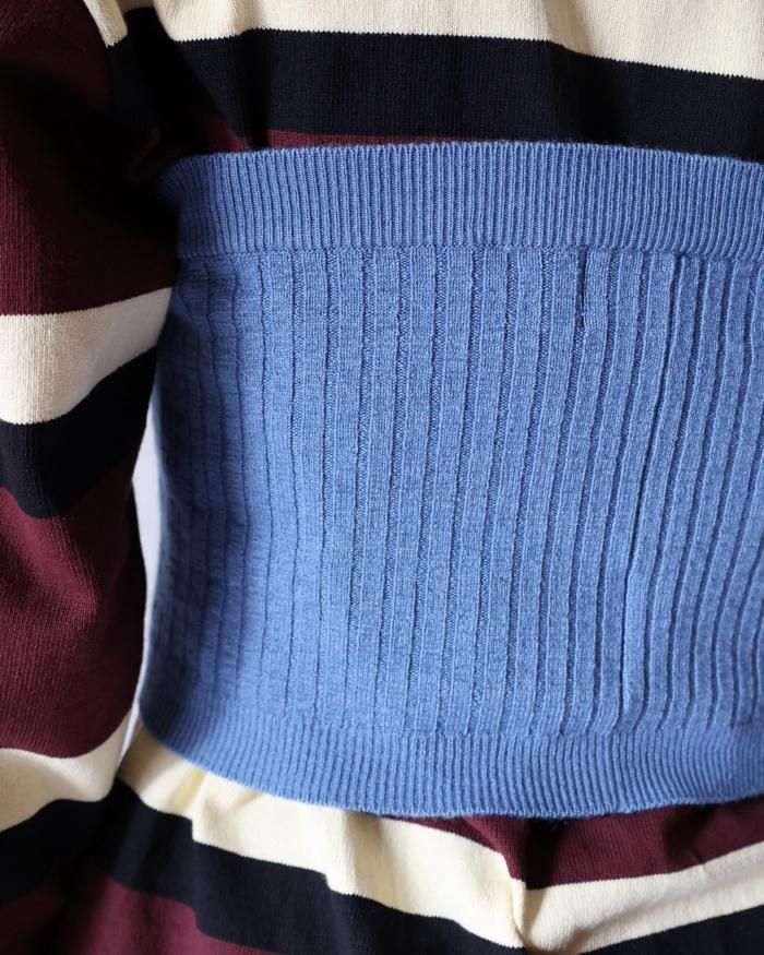 Ernie Palo：SILK CASHMERE BANDEAU - SAX - ORANN ONLINE SHOP