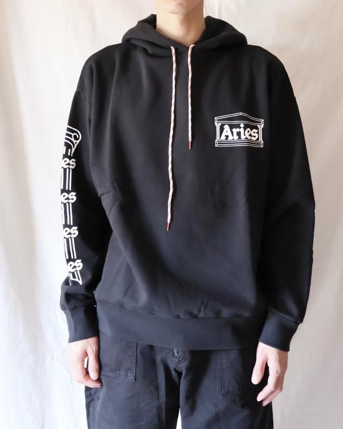 Aries：Column Hoodie - BLACK - ORANN ONLINE SHOP