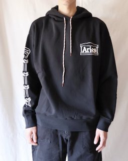 AriesColumn Hoodie - BLACK