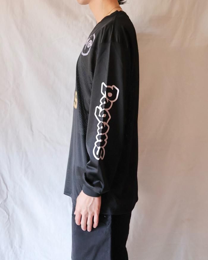 Aries：Cult Leader Airtex LS Tee - BLACK - ORANN ONLINE SHOP