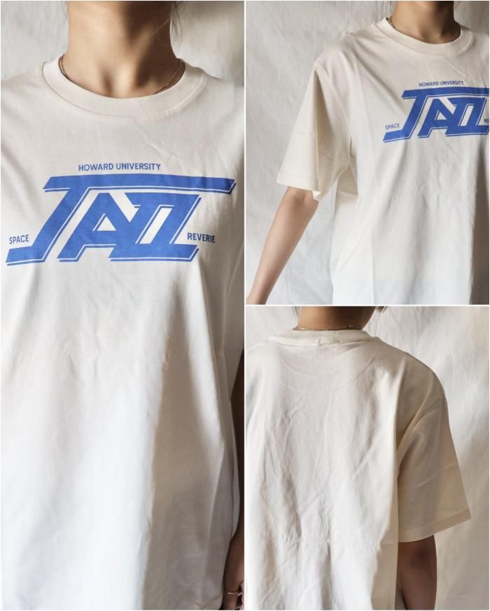 WALES BONNER：JAZZ T-SHIRT - IVORY - ORANN ONLINE SHOP