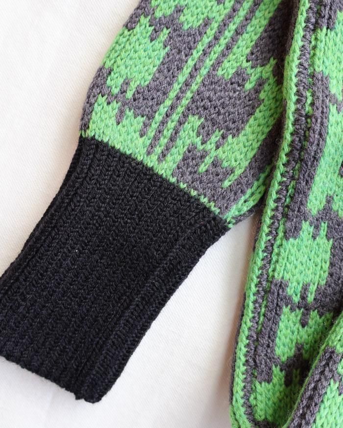 Meryll Rogge:OPIC MINI SCARF - GREEN/BLACK - ORANN ONLINE SHOP Meryll Rogge:OPIC MINI SCARF - GREEN/BLACK - ORANN ONLINE SHOP