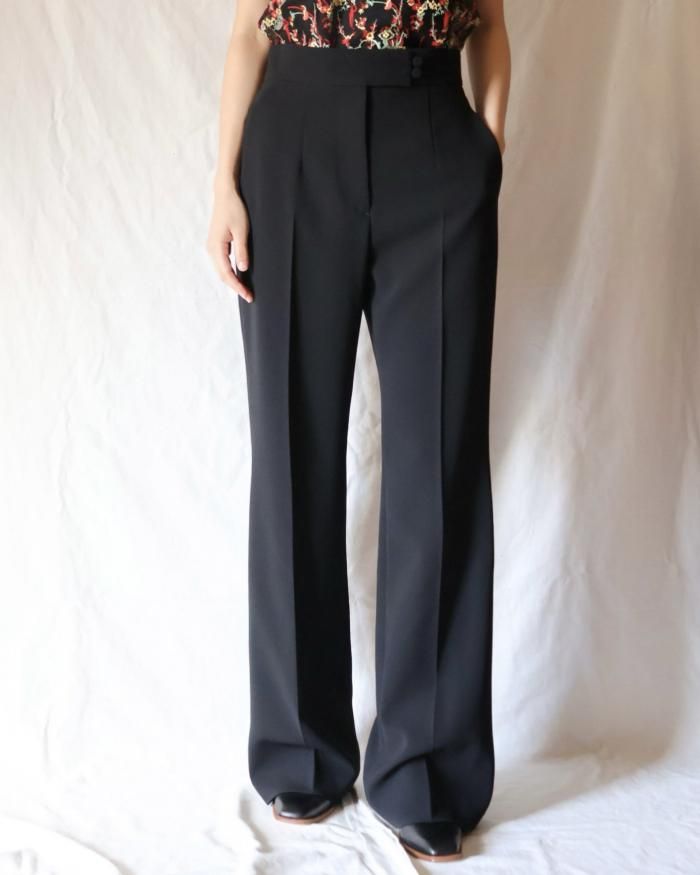 Mame Kurogouchi:Acetate Polyester High Waisted Center Mame Kurogouchi:Acetate Polyester High Waisted Center