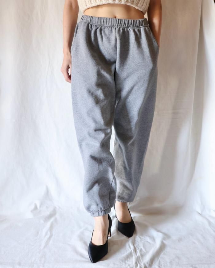 FUMIKA UCHIDA: SWEAT PANTS - GREY - ORANN ONLINE SHOP FUMIKA UCHIDA: SWEAT PANTS - GREY - ORANN ONLINE SHOP