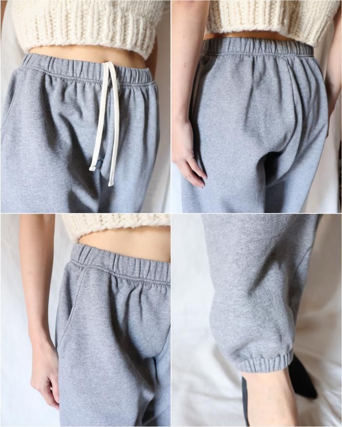 FUMIKA UCHIDA: SWEAT PANTS - GREY - ORANN ONLINE SHOP FUMIKA UCHIDA: SWEAT PANTS - GREY - ORANN ONLINE SHOP