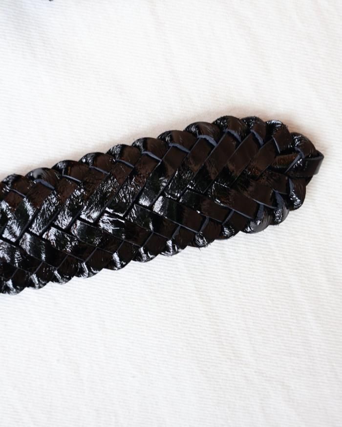 Meryll Rogge：LEATHER BELT - BLACK - ORANN ONLINE SHOP
