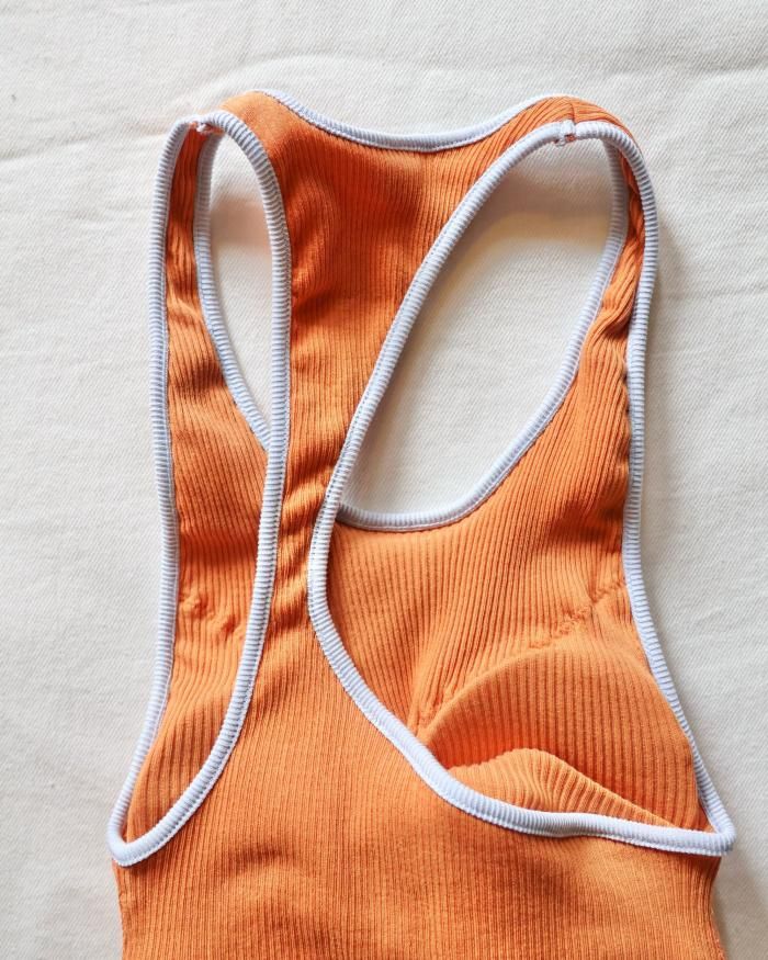 HAKUJI：ASYMMETRY BRA TANK - ORANN ONLINE SHOP