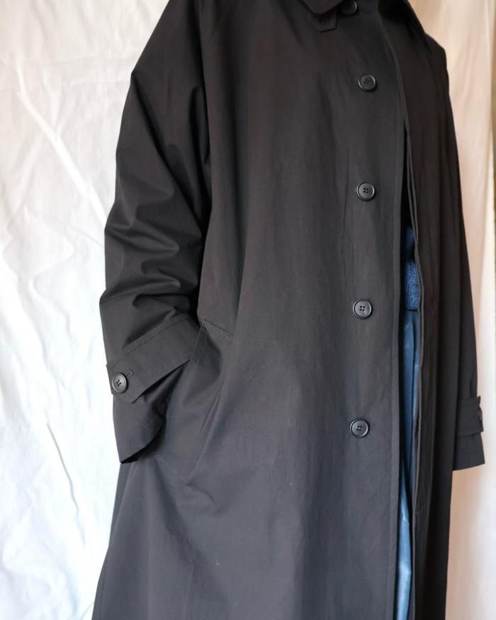 Cristaseya:OVERSIZED RAGLAN TRENCH - BLACK - ORANN ONLINE SHOP Cristaseya:OVERSIZED RAGLAN TRENCH - BLACK - ORANN ONLINE SHOP
