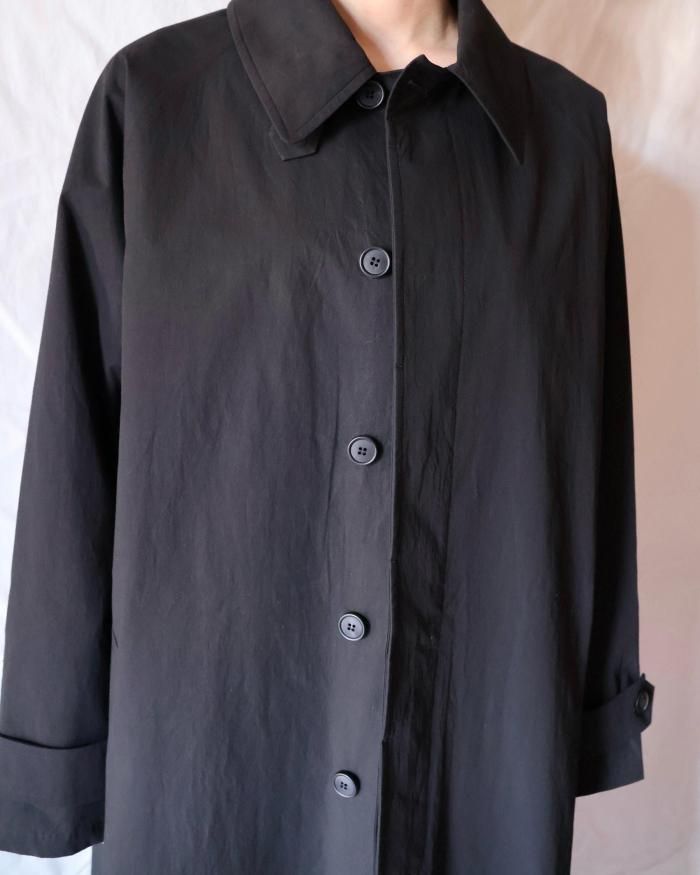 Cristaseya:OVERSIZED RAGLAN TRENCH - BLACK - ORANN ONLINE SHOP Cristaseya:OVERSIZED RAGLAN TRENCH - BLACK - ORANN ONLINE SHOP