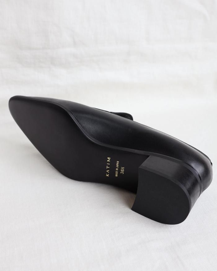 KATIM THEED ブラック　美品 KATIM：THEED Loafers - BLACK - ORANN ONLINE SHOP