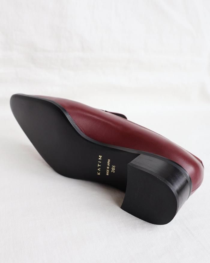 KATIM：THEED Loafers - BORDEAUX - ORANN ONLINE SHOP