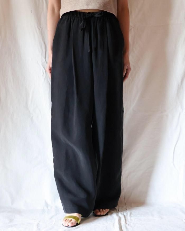 Pelleq velvety easy trousers