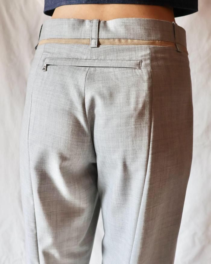 パンツ fumikauchida 18aw officerpants FUMIKA_UCHIDA - fumikauchida 18aw officerpantsの通販 by