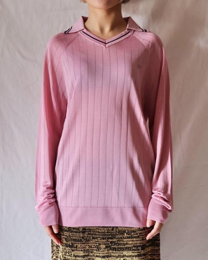 【送料&関税込】Wales Bonner roots Polo Shirt Sweater Wales Bonner Roots Knit Polo in Blue for Men | Lyst
