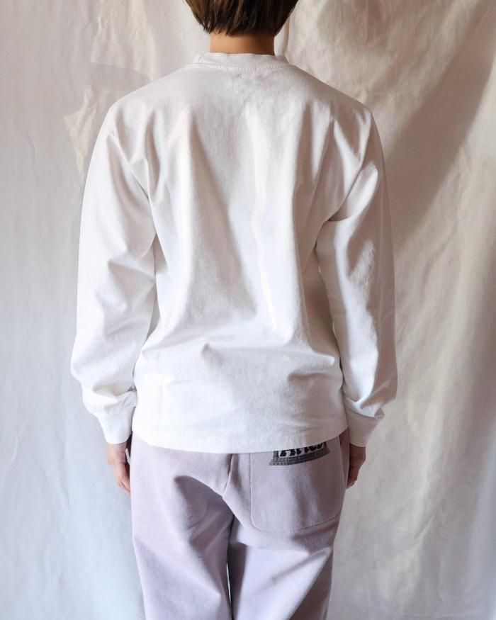 Aries：Faded Cola LS Tee - OFF WHITE - ORANN ONLINE SHOP
