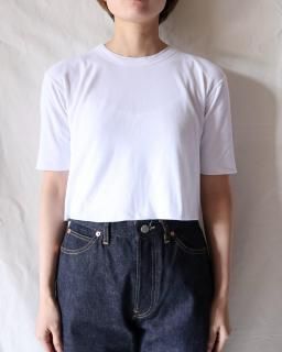 pelleq DOUBLE LAYERED SLEEVE T - WHITE