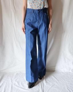 VELVETMariachi Pants Denim Ver. - BLUE