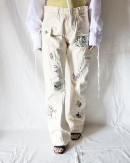 MidorikawaDENIM PANTS - IVORY