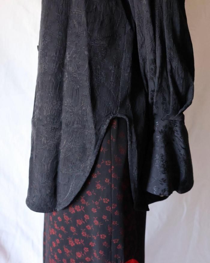 Mame Kurogouchi 螺鈿 Floral Jacquard Shirt Mame Kurogouchi 螺鈿 Floral Jacquard Shirt - メルカリ