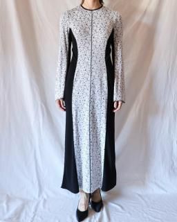 Mame KurogouchiFloral Jacquard Fraise Stitch Dress - WHITE