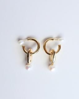 Mame KurogouchiFreshwater Pearl Earrings - GOLD