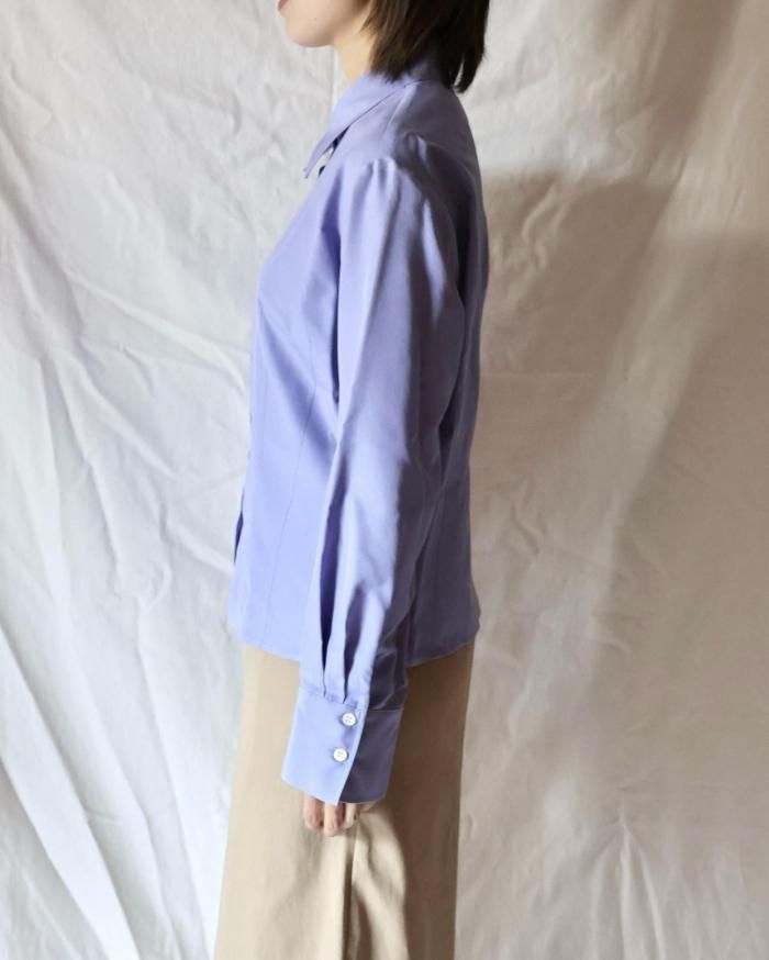 s*a様 【限定SALE】 Ernie Palo Silk Darts Shir Ernie Palo：SILK DART SHIRT - PURPLE - ORANN ONLINE SHOP